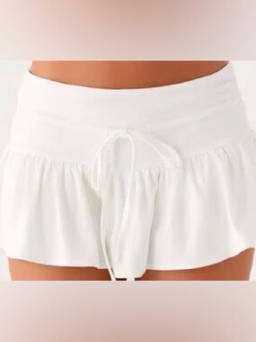 Peppermayo Landon Mini Skort - Whit
